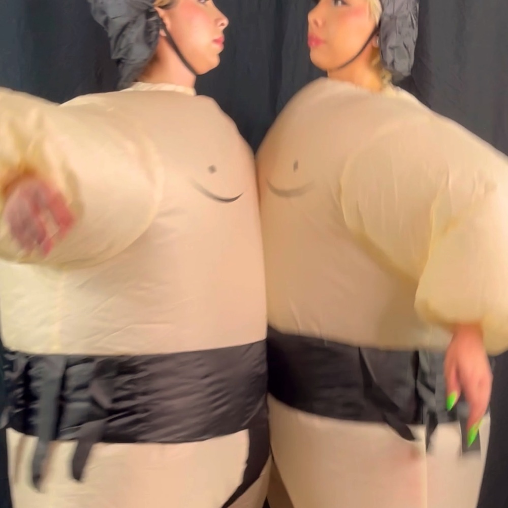 Inflatable Sumo Wrestler Costume – One Size Fits Most